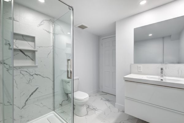 Basement Bathroom Installation in Kenosha