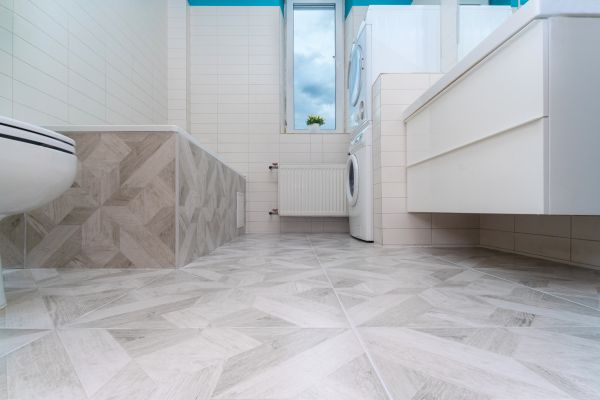 Bathroom Floor Remodeling in Kenosha